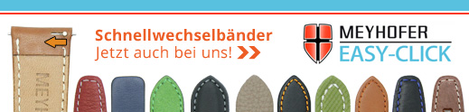 Meyhofer EASY-CLICK Schnellwechsel-Uhrenarmbänder